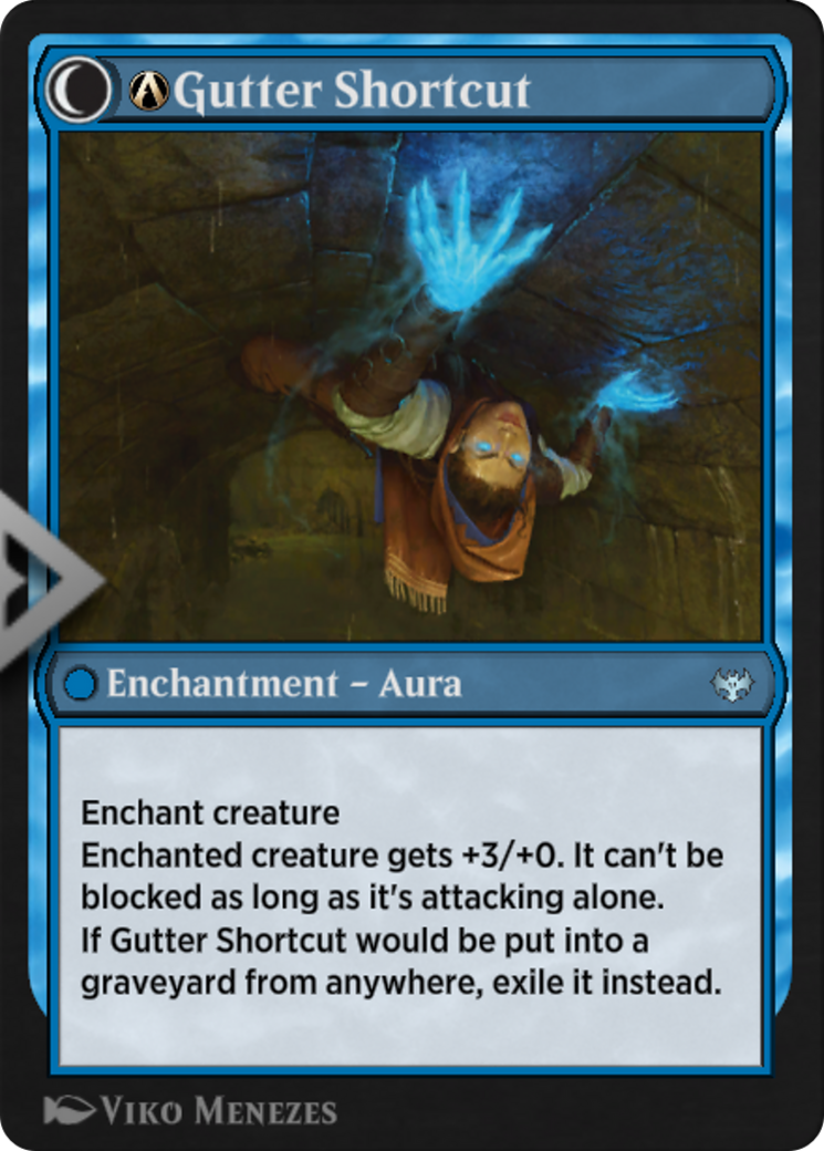 A-Gutter Skulker // A-Gutter Shortcut Card Image