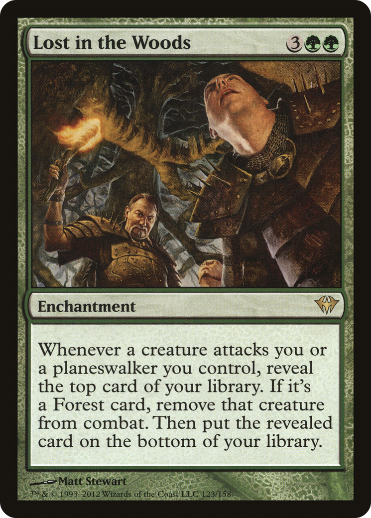 Lost in the Woods Card Image