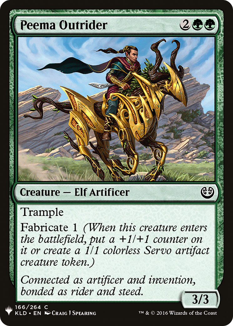 Peema Outrider Card Image