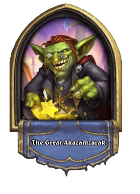 The Great Akazamzarak Card Image