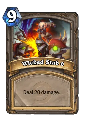 Wicked Stab {0} Card Image