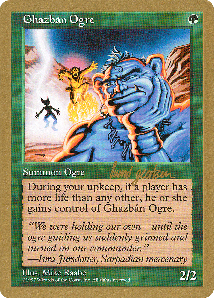 Ghazbán Ogre Card Image