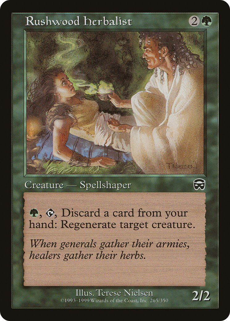 Rushwood Herbalist Card Image