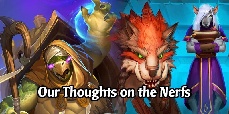 Hearthstone's Late September Card Nerfs Are Live Soon! Here's our Take on the Balance Changes