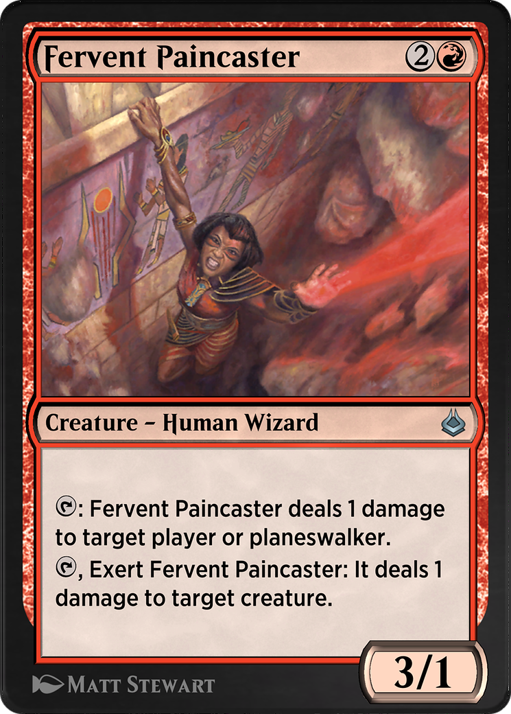 Fervent Paincaster Card Image