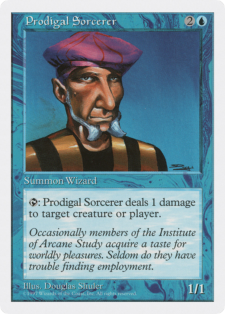 Prodigal Sorcerer Card Image