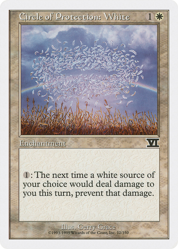 Circle of Protection: White Card Image