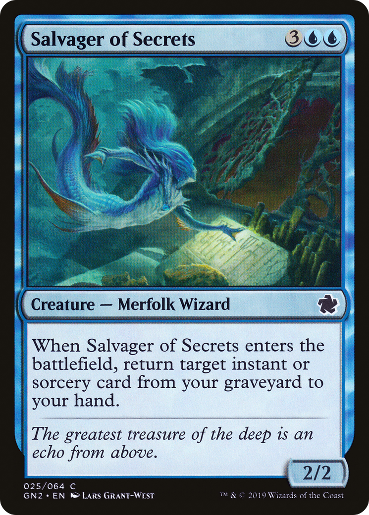 Salvager of Secrets Card Image