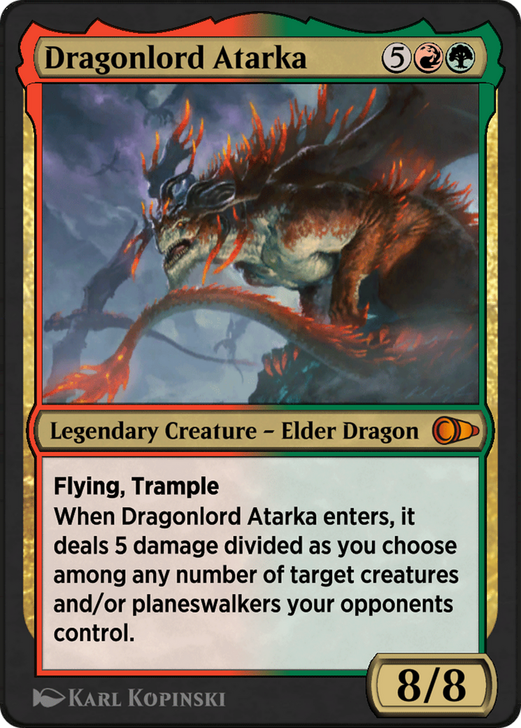 Dragonlord Atarka Card Image