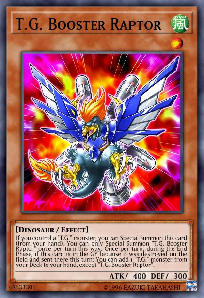 T.G. Booster Raptor Card Image