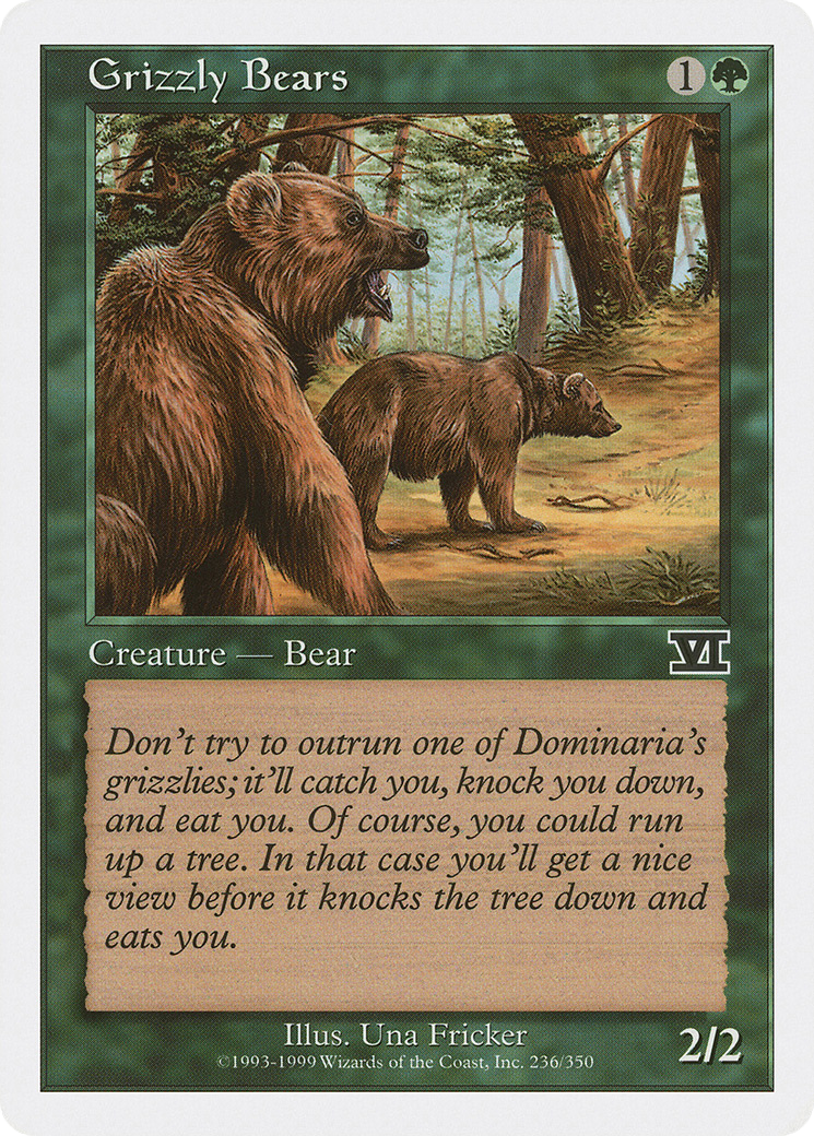 Grizzly Bears Card Image