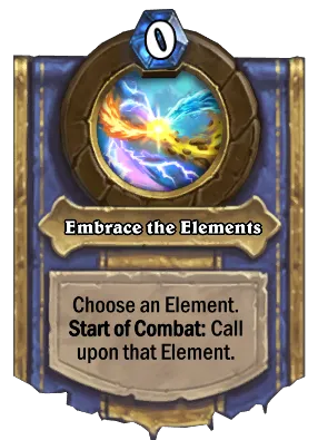 Embrace the Elements Card Image