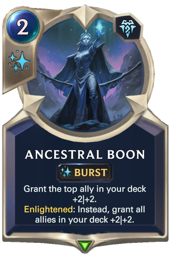 Ancestral Boon Card Image