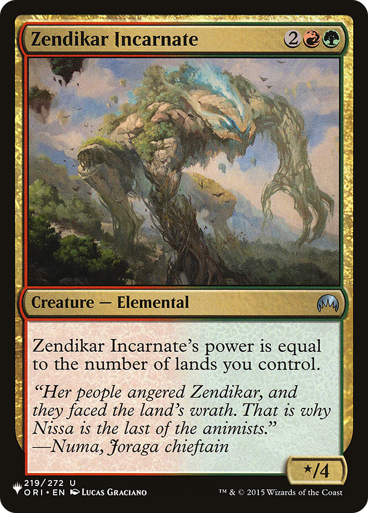 Zendikar Incarnate Card Image