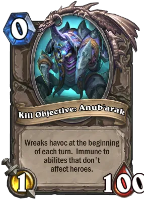 Kill Objective: Anub'arak Card Image