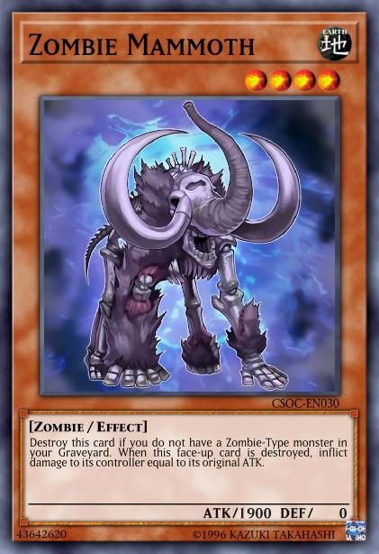 Zombie Mammoth Card Image