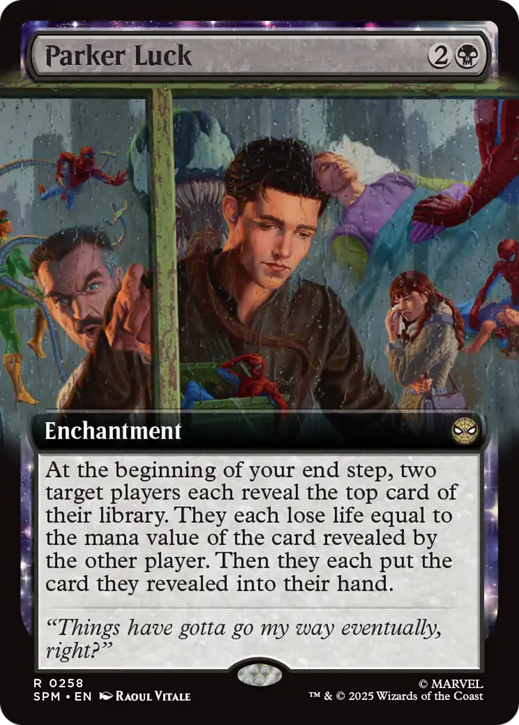 Parker Luck Card Image