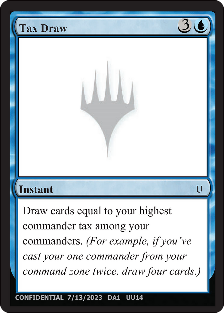 Tax Draw Card Image