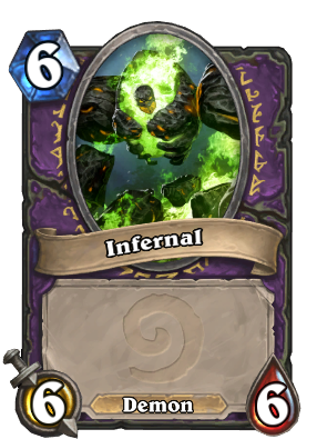 (9) Jaraxxus: 6/6 Infernal