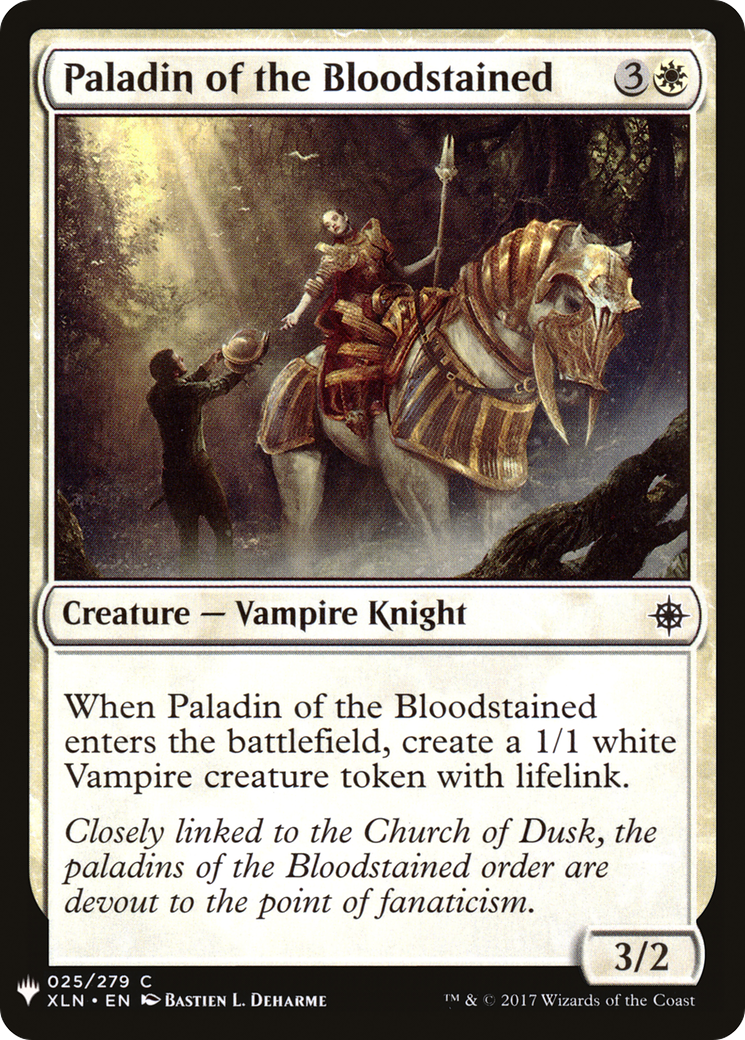 Paladin of the Bloodstained Card Image