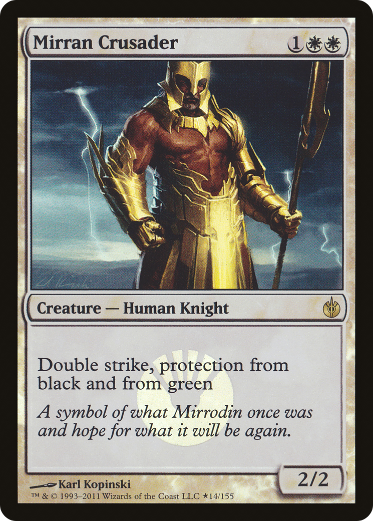 Mirran Crusader Card Image