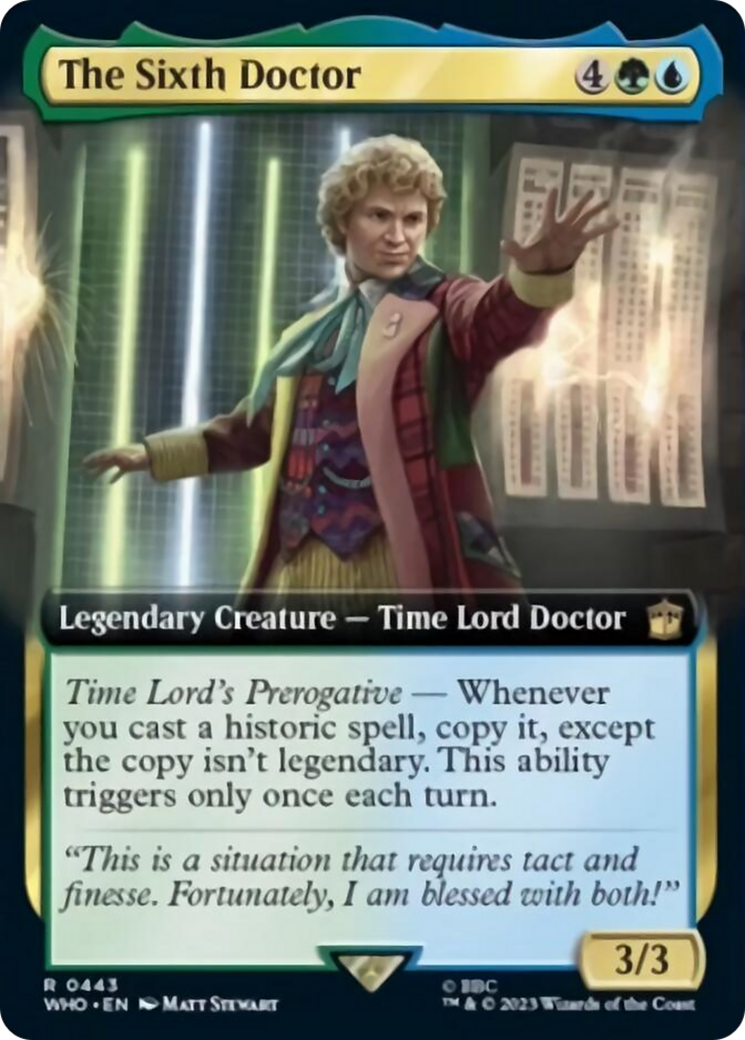 The Sixth Doctor Card Image