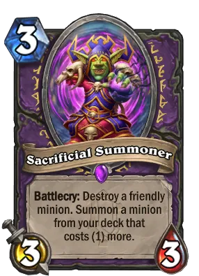 Sacrificial Summoner Card Image