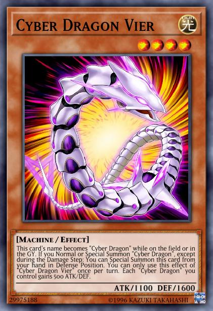 Cyber Dragon Vier Card Image