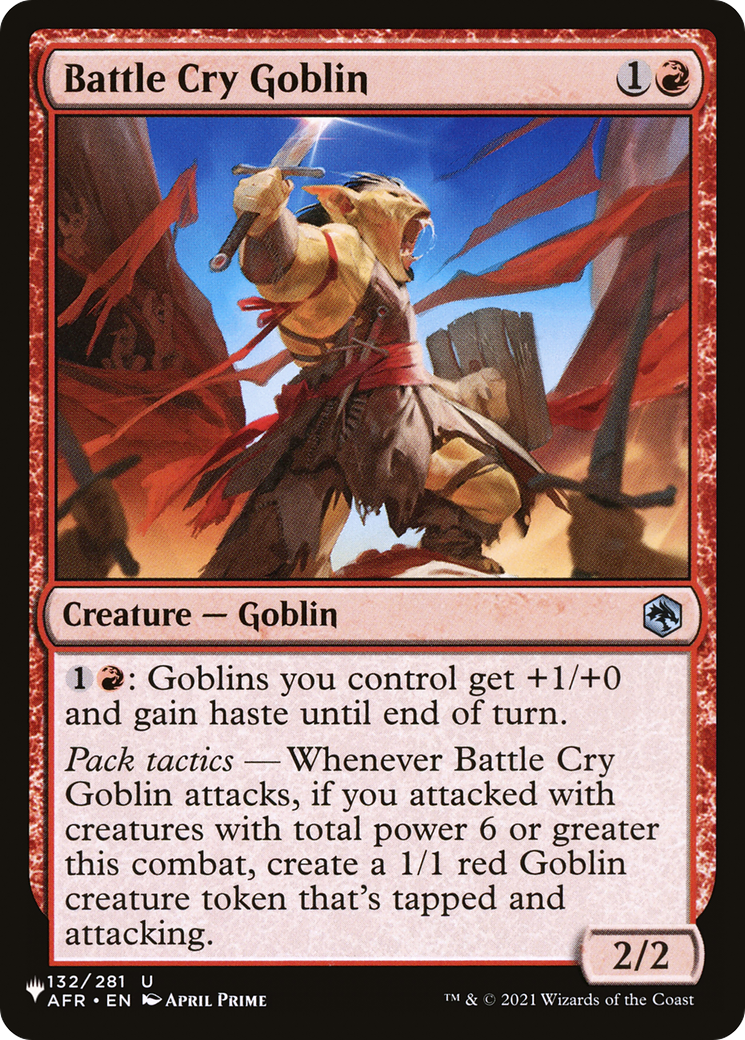 Battle Cry Goblin Card Image
