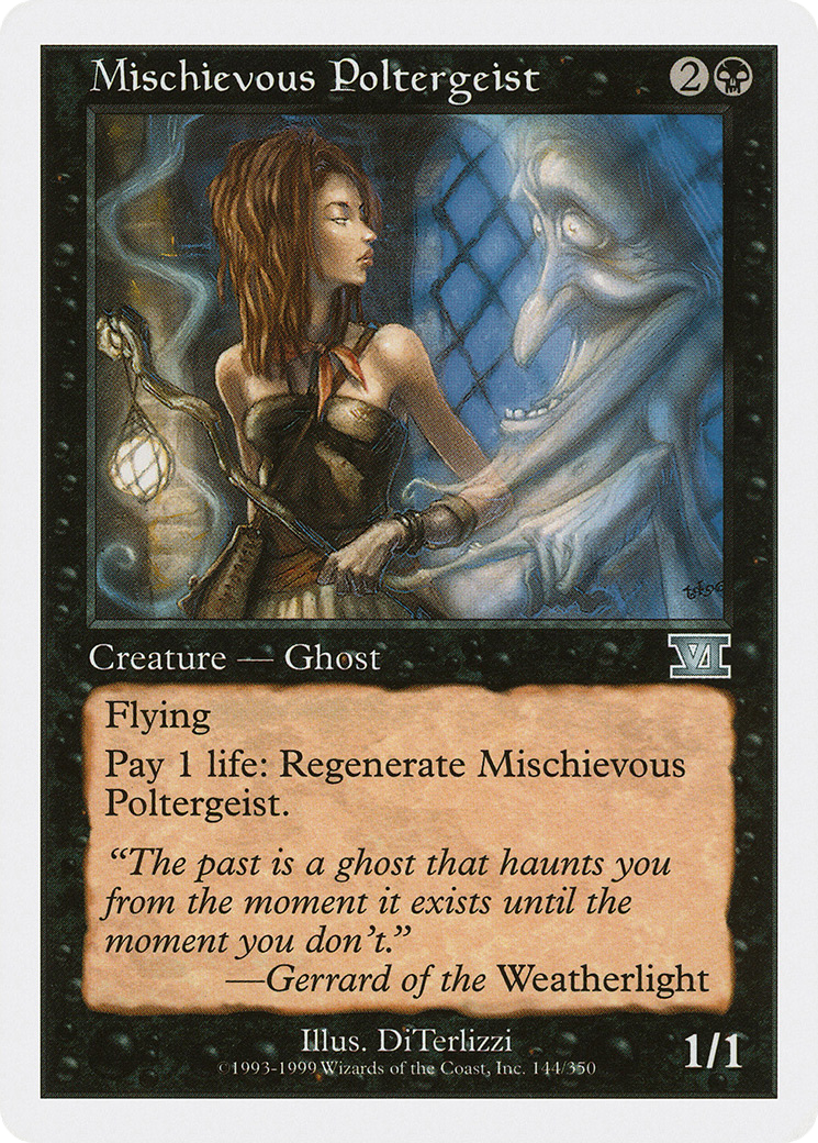 Mischievous Poltergeist Card Image