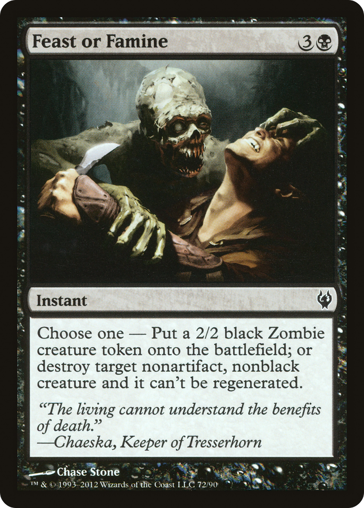 Feast or Famine Card Image