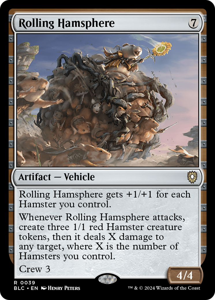 Rolling Hamsphere Card Image