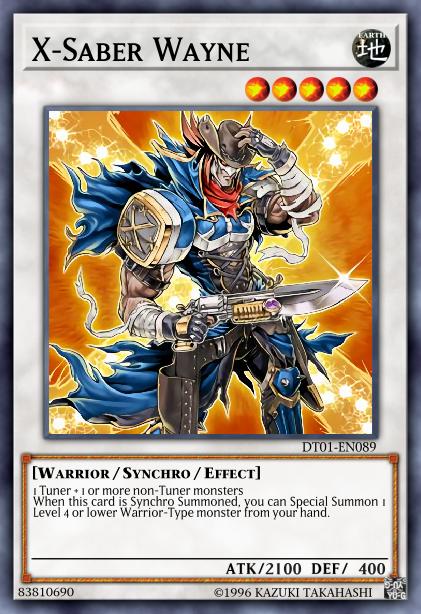 X-Saber Wayne Card Image