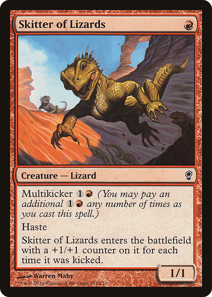 Skitter of Lizards Card Image