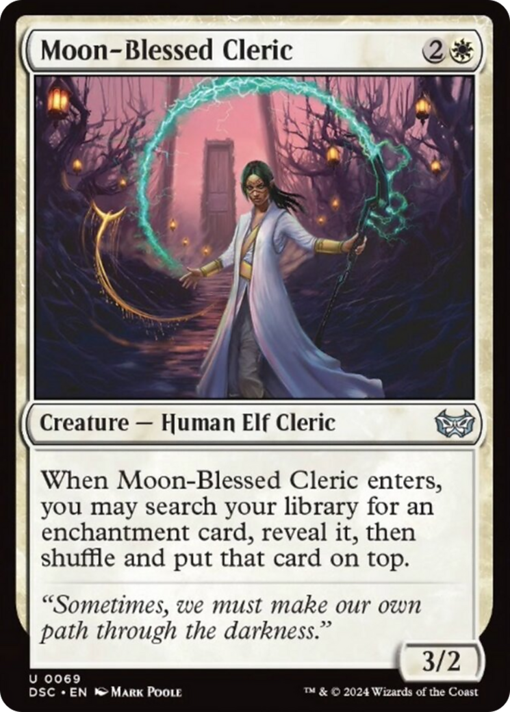 Moon-Blessed Cleric Card Image