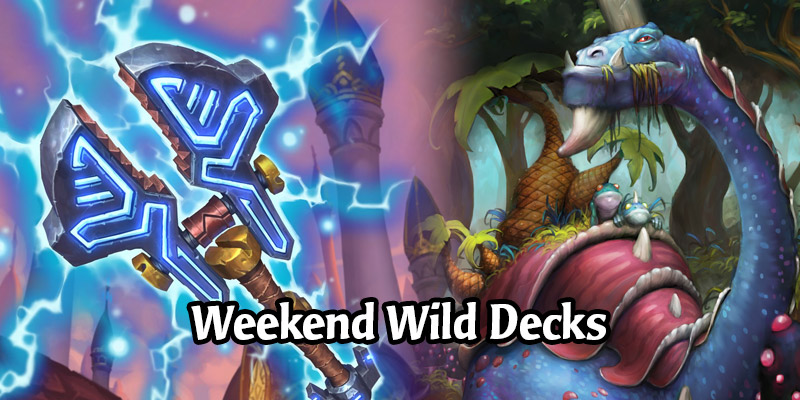 Weekend Wild Hearthstone Decks - Bomb Warrior, Murloc Rogue, OTK Paladin, and More!