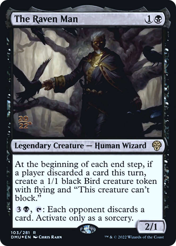 The Raven Man Card Image