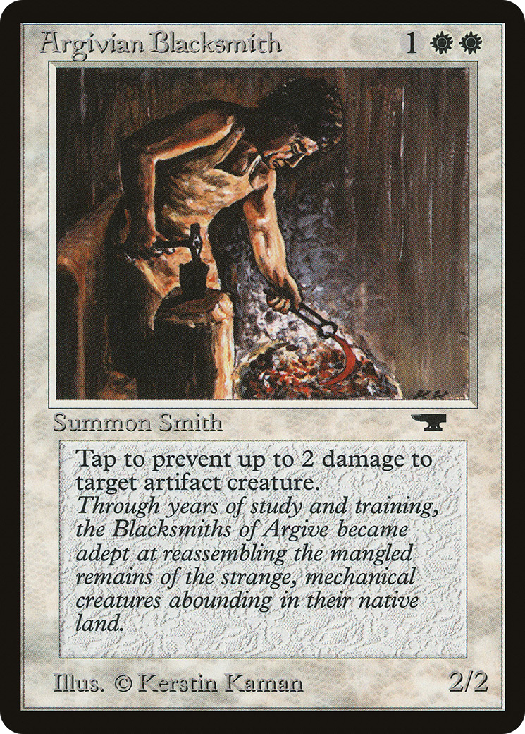 Argivian Blacksmith Card Image