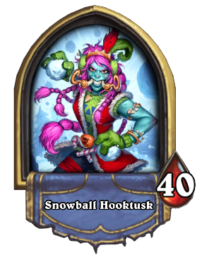 Snowball Hooktusk Card Image