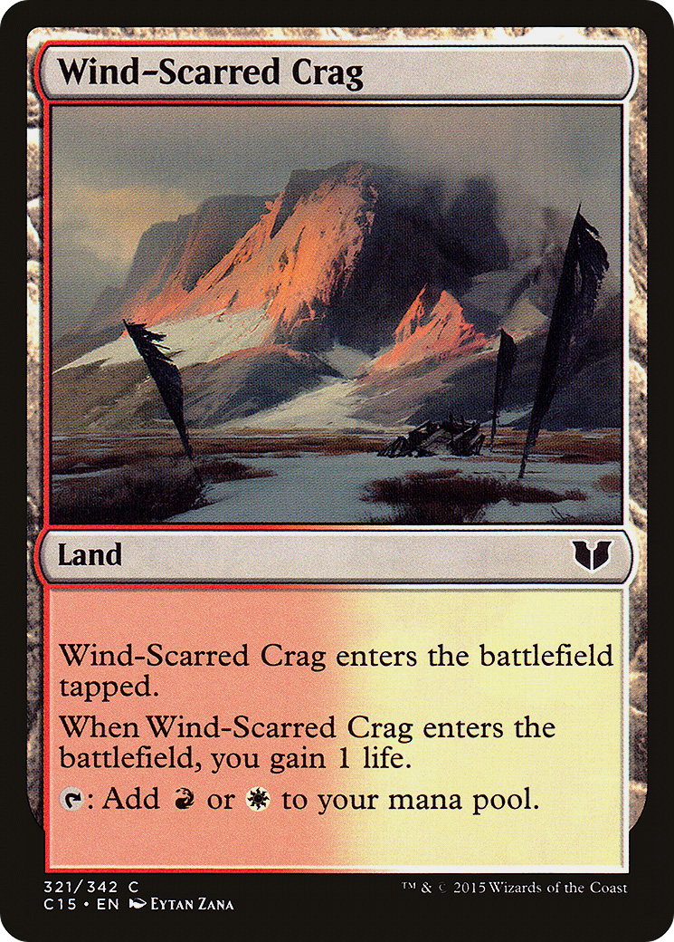 Wind-Scarred Crag Card Image