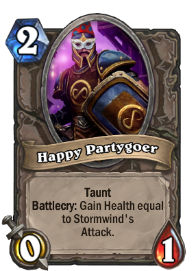 Happy Partygoer Card Image