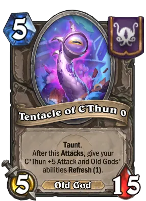 Tentacle of C'Thun {0} Card Image