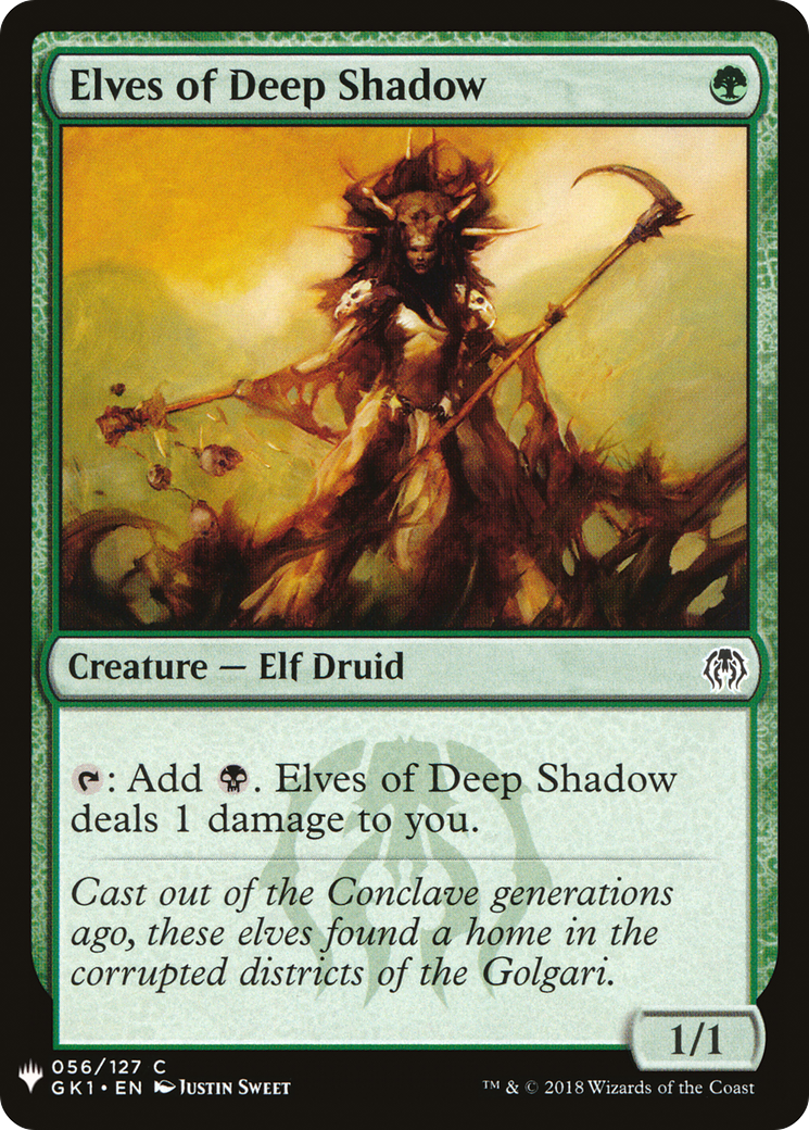 Elves of Deep Shadow Card Image