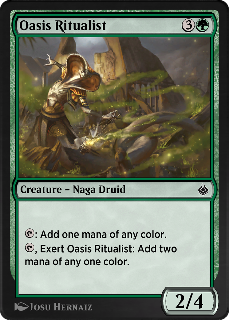 Oasis Ritualist Card Image