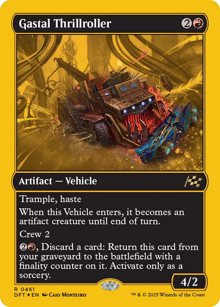 Gastal Thrillroller Card Image