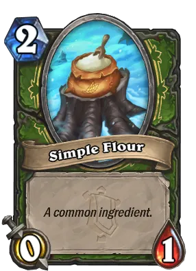 Simple Flour Card Image