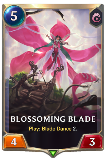 Blossoming Blade Card Image