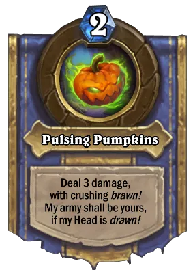 Pulsing Pumpkins Card Image