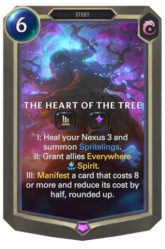 The Heart of the Tree Card Image