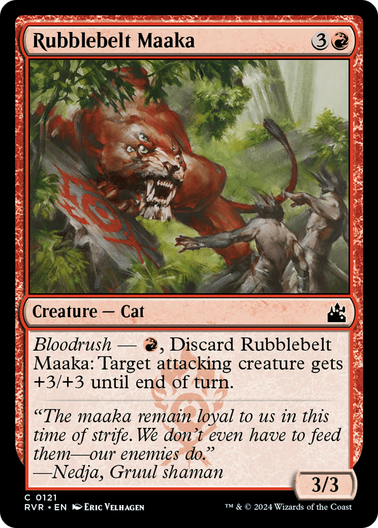 Rubblebelt Maaka Card Image